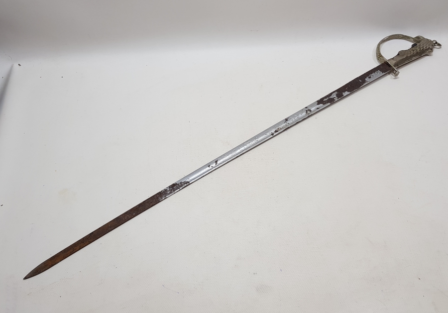 KARTAL BAŞLI ANTİKA HAVACI SUBAY KILICI