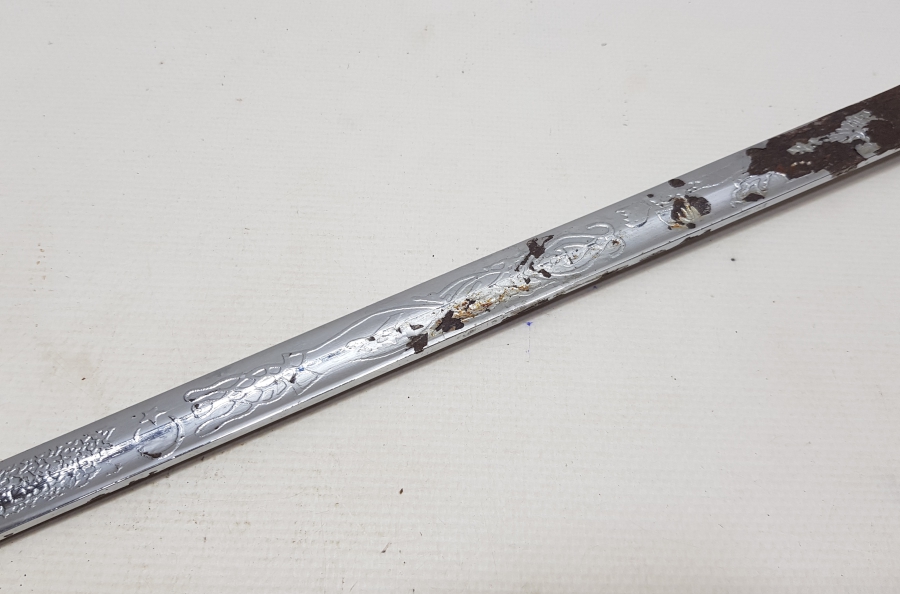 KARTAL BAŞLI ANTİKA HAVACI SUBAY KILICI