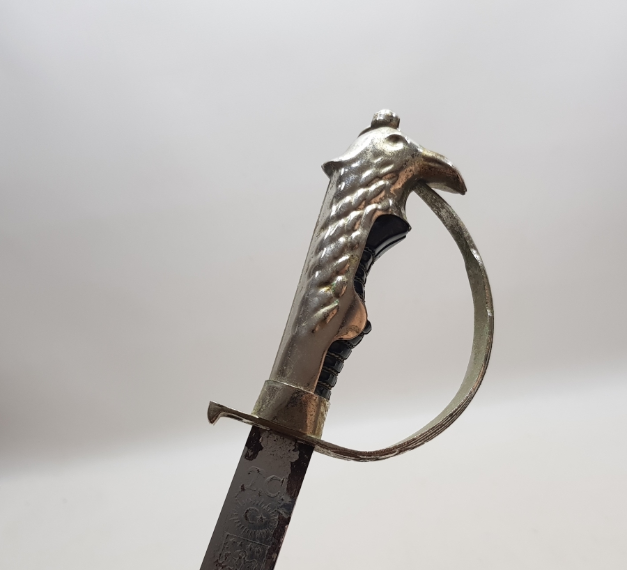 KARTAL BAŞLI ANTİKA HAVACI SUBAY KILICI