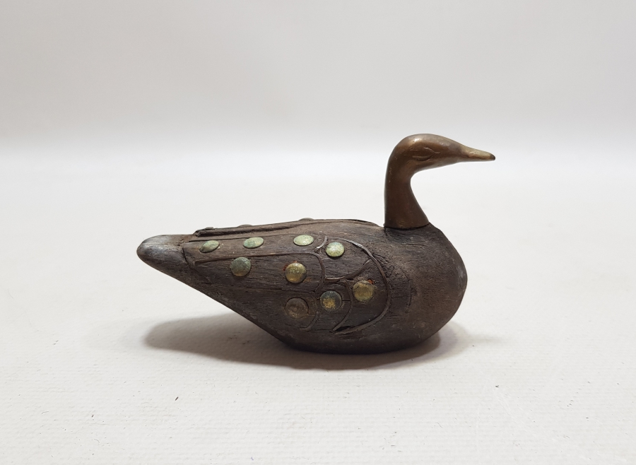 OSMANLI DÖNEMİ SÜLEYMANİYE İŞİ EL YAPIMI OYUNCAK ÖRDEK