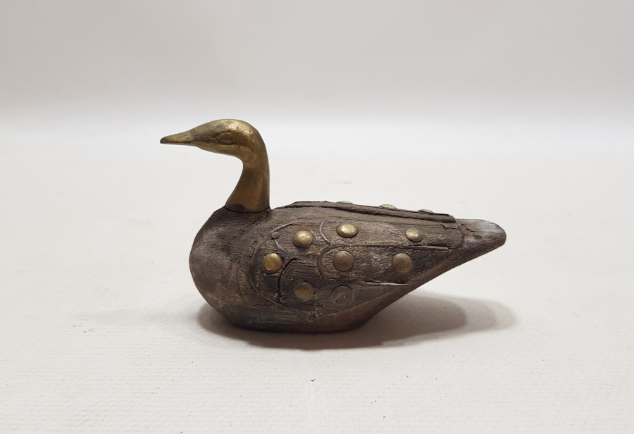 OSMANLI DÖNEMİ SÜLEYMANİYE İŞİ EL YAPIMI OYUNCAK ÖRDEK