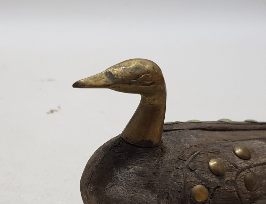 OSMANLI DÖNEMİ SÜLEYMANİYE İŞİ EL YAPIMI OYUNCAK ÖRDEK