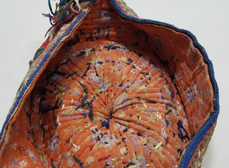 OSMANLI DÖNEMİ TAMAMI EL YAPIMI TÜRKMEN İŞİ DAMAT FESİ