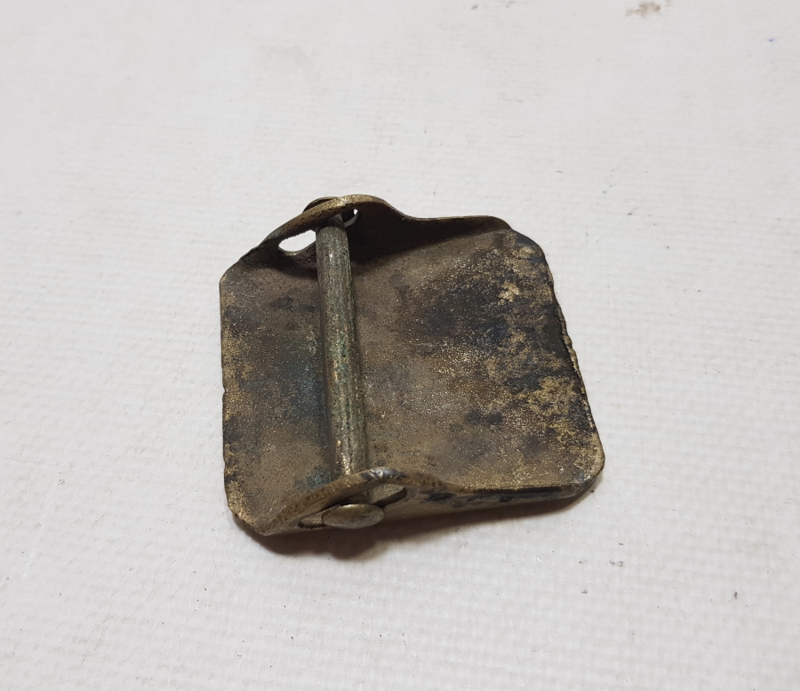 CUMHURİYET BAŞLARI ANTİKA POLİS KEMER TOKASI