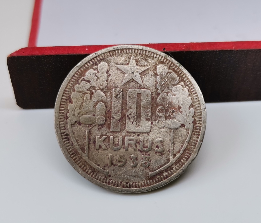 1938 YILI NİKEL 10 KURUŞ