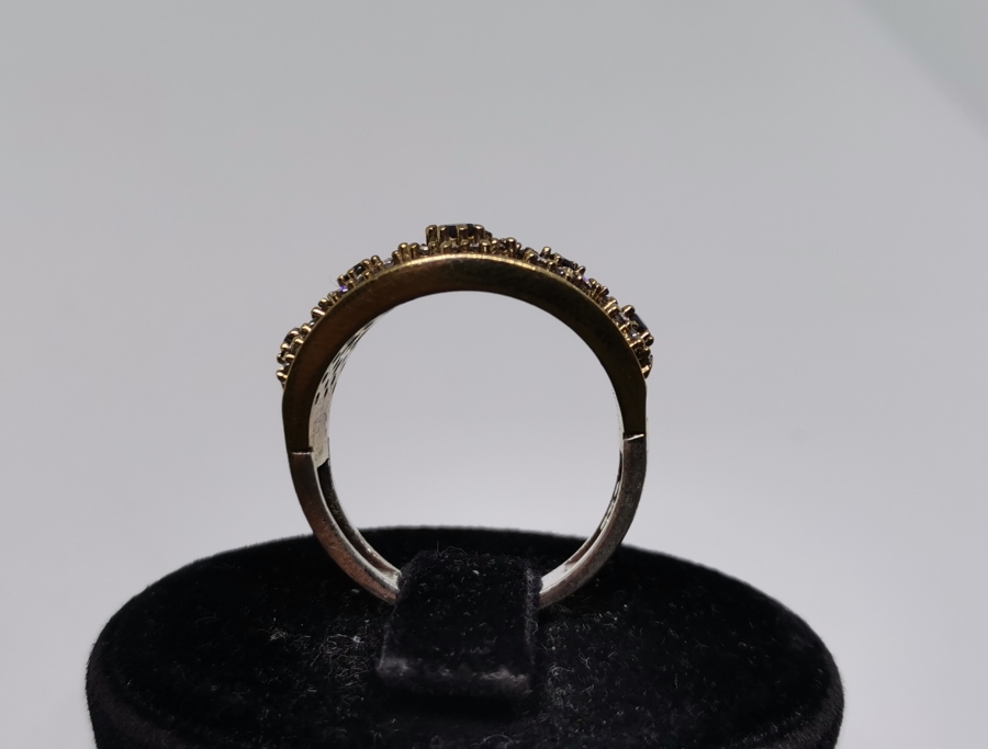 ÜZERİ TAŞLI GÜMÜŞ HÜRREM YÜZÜĞÜ