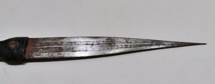 OSMANLI DÖNEMİ BOYNUZ SAPLI ÇERKES KAMASI