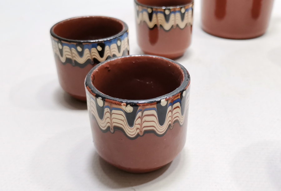 EL BOYAMA ANTİKA SOVYET DÖNEM LİKÖR TAKIMI