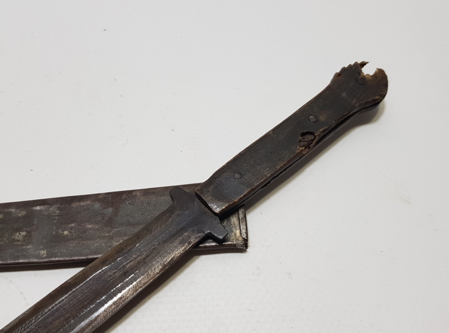 BOYNUZ SAPLI OSMANLI DÖNEMİ ÇERKES İŞİ NADİR ÇİZME KAMASI