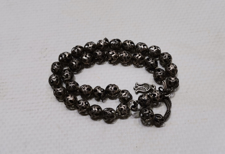 EL YAPIMI GÜMÜŞ TESPİH