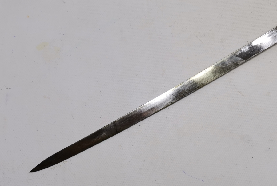 1940 TARİHLİ BOYNUZ SAPLI NADİR SUBAY KILICI