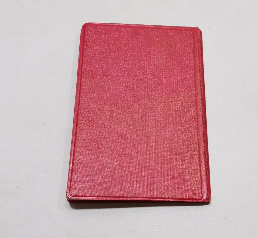 1961 YILI NADİR DİPLOMATİK KIRMIZI PASAPORT