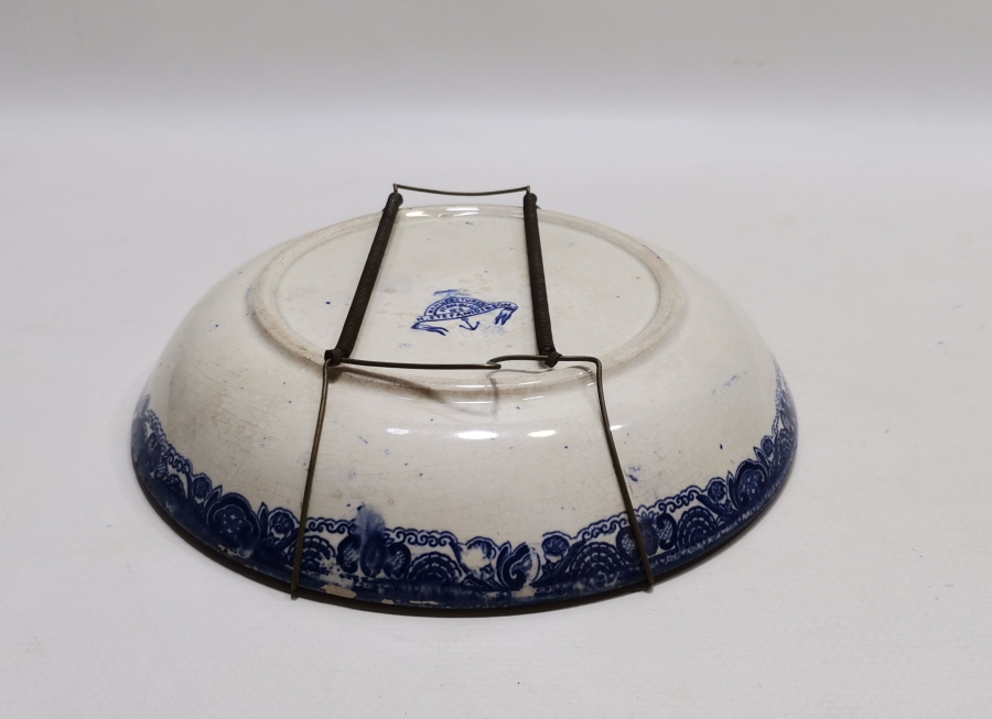 OSMANLI'NIN İRAN PAZARI İÇİN YAPTIĞI ŞAHLIK DÖNEMİ ÇOK NADİR PORSELEN TABAK