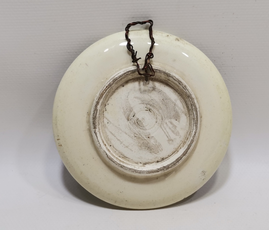 ÜZERİ MAŞALLAH YAZILI OSMANLI DÖNEMİ KÜTAHYA İŞİ DUVAR TABAĞI