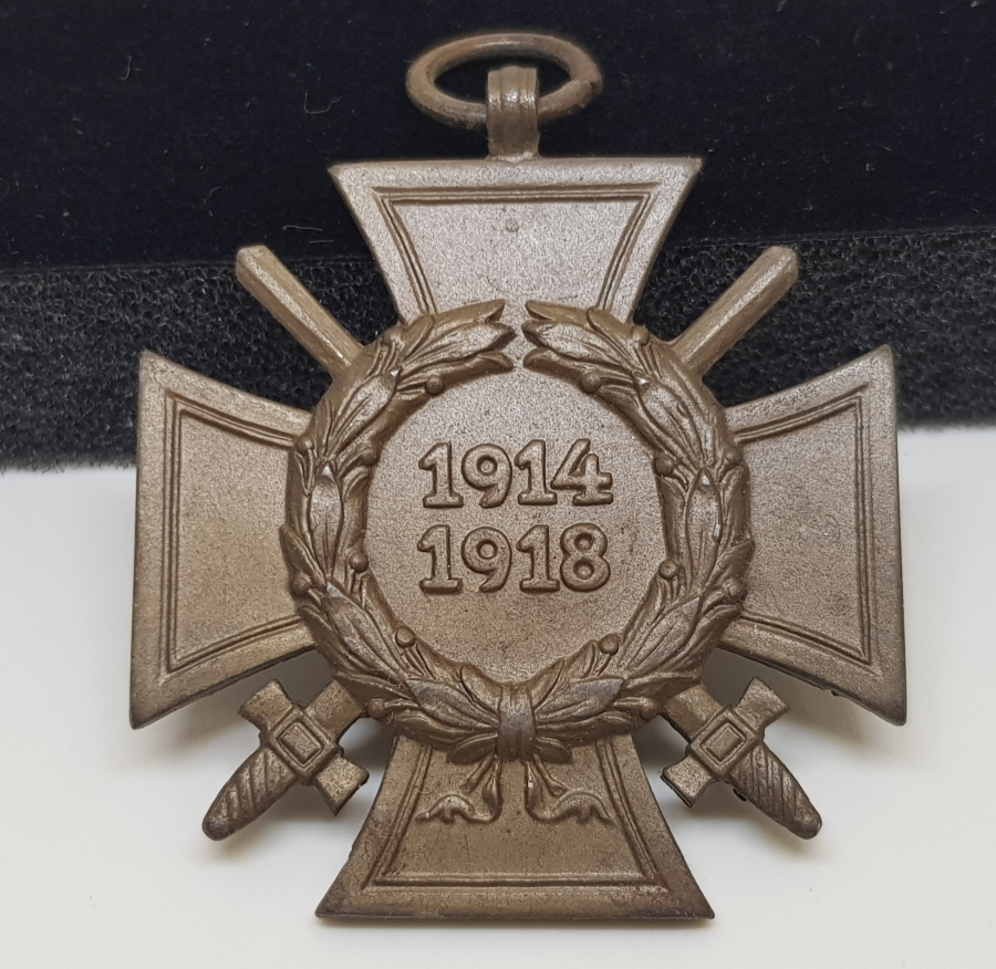 1. DÜNYA SAVAŞI DÖNEMİ YÜKSEK KONDİSYONDA ALMAN SUBAY LİYAKAT MADALYASI.