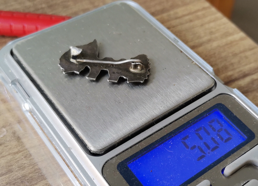 AMERİKAN YERLİLERİ GÖRSELLİ ÖZEL YAPIM GÜMÜŞ BROŞ