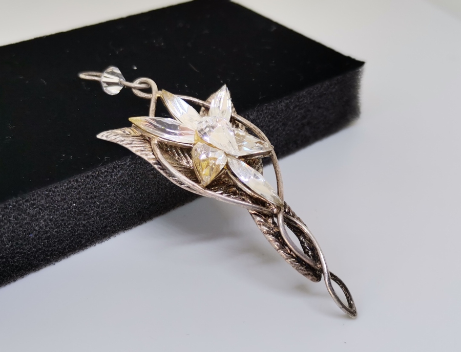 KUVARZ TAŞLI ÖZEL YAPIM BÜYÜK BOY AMERİKAN GÜMÜŞ KOLYE UCU