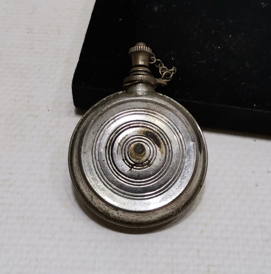 OSMANLI DÖNEMİ NADİR FORMDA TABANCA YAĞDANLIĞI