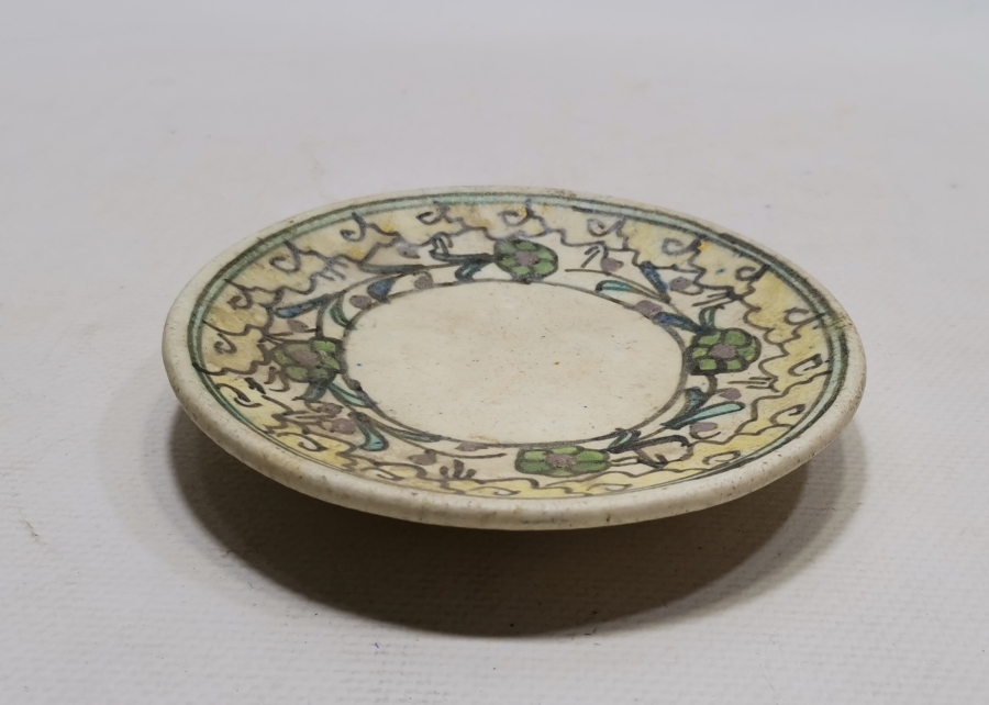 OSMANLI DÖNEMİ NADİR RENKTE İZNİK TABAK