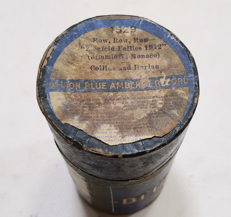 ORİJİNAL KUTUSUNDA ANTİKA FONOGRAF KOVANI