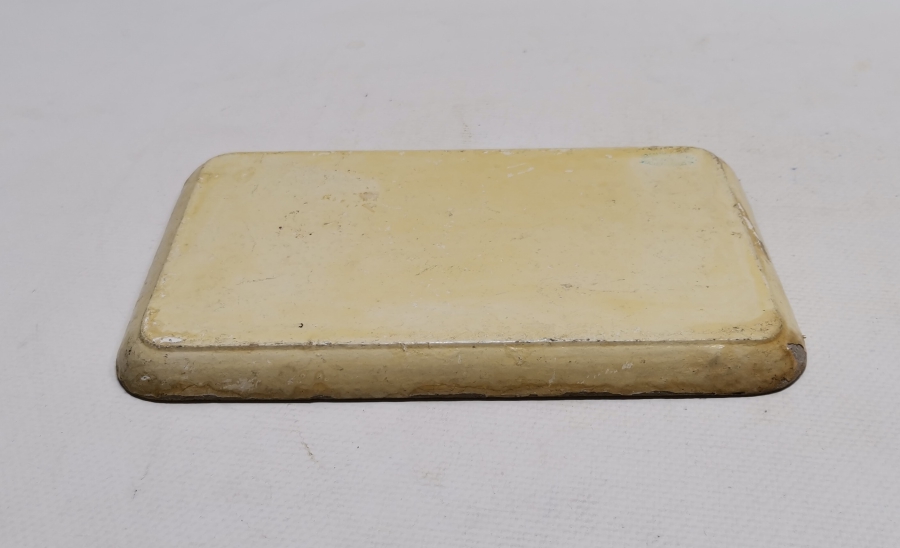 OSMANLI DÖNEMİ EL BOYAMA PAPİER MACHE KAHVE TEPSİSİ