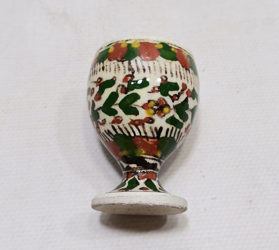 KÜTAHYA İŞİ EL BOYAMA ANTİKA HOKKA