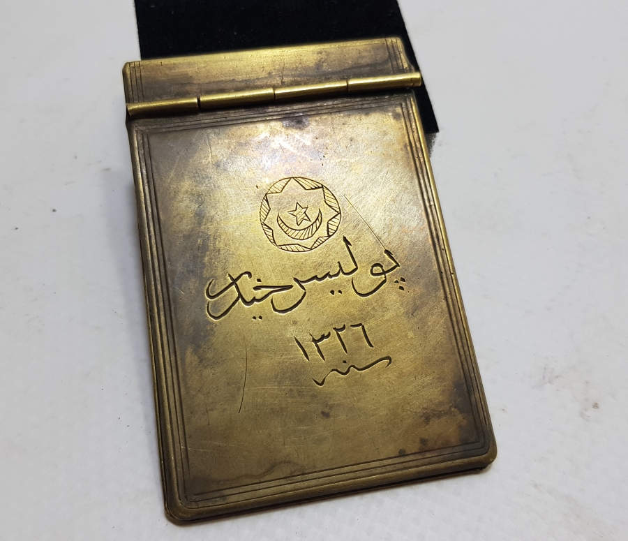 OSMANLI DÖNEMİ ÇOK NADİR POLİS NOT DEFTERİ