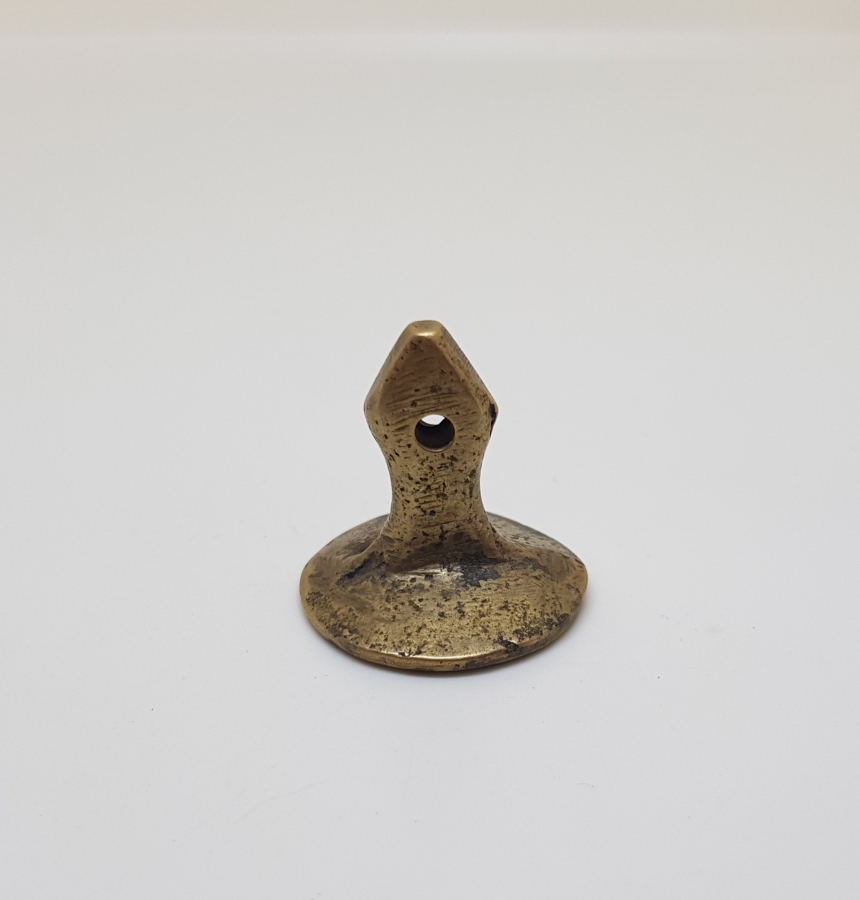 OSMANLI DÖNEMİ HAKKAK İŞİ EL KAZIMA NADİR FORMDA MUHTAR MÜHRÜ