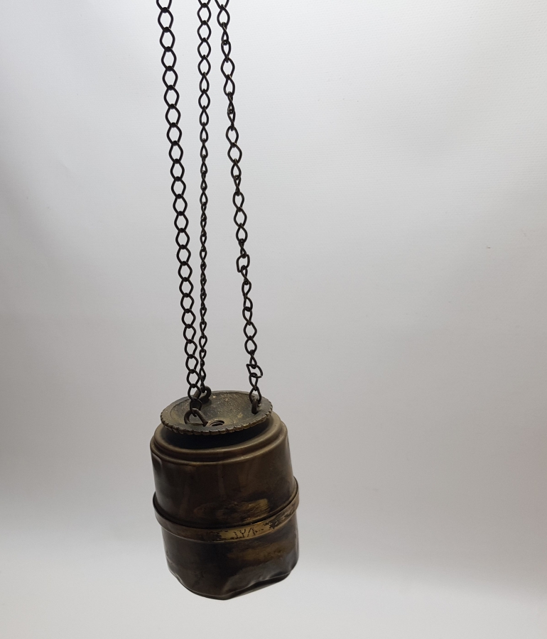 OSMANLI DÖNEMİ ÜZERİ YAZILI ÇOK NADİR MAHYA KANDİLİ