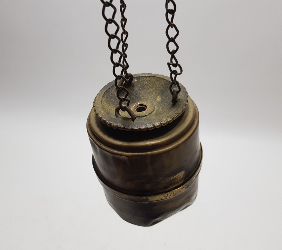 OSMANLI DÖNEMİ ÜZERİ YAZILI ÇOK NADİR MAHYA KANDİLİ