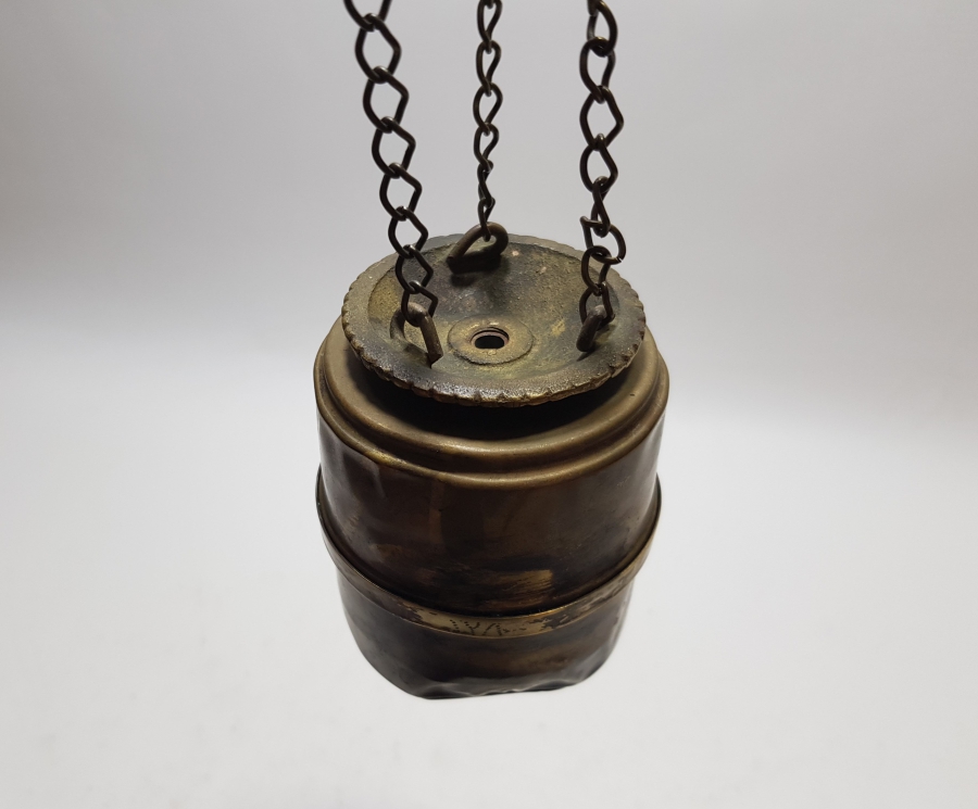 OSMANLI DÖNEMİ ÜZERİ YAZILI ÇOK NADİR MAHYA KANDİLİ