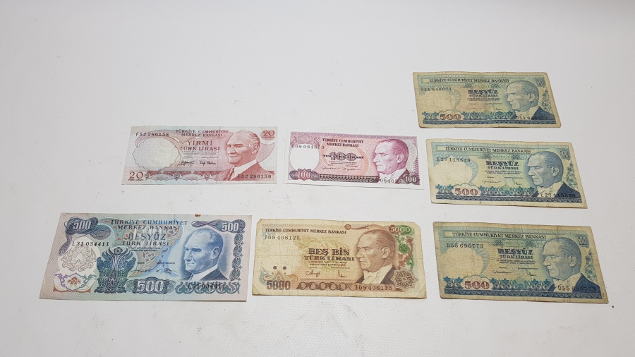 ANTİKA KAĞIT PARA LOTU