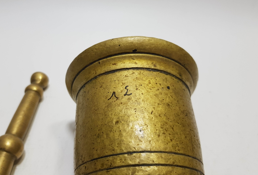 ÜZERİ RUMCA YAZILI OSMANLI DÖNEMİ NADİR HAVAN