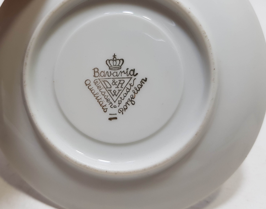 ALTIN VARAKLI BAVARİA KAHVE FİNCANI