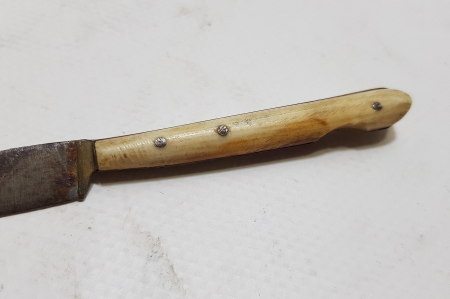 OSMANLI DÖNEMİ KEMİK SAPLI SÜRMENE BIÇAK
