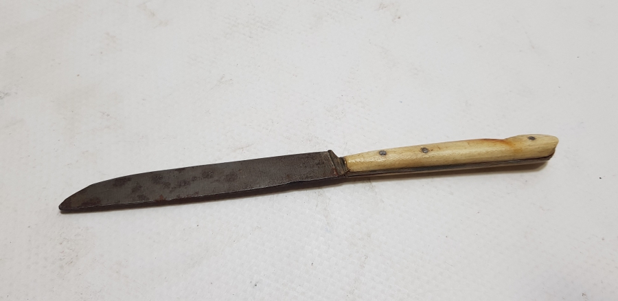 OSMANLI DÖNEMİ KEMİK SAPLI SÜRMENE BIÇAK