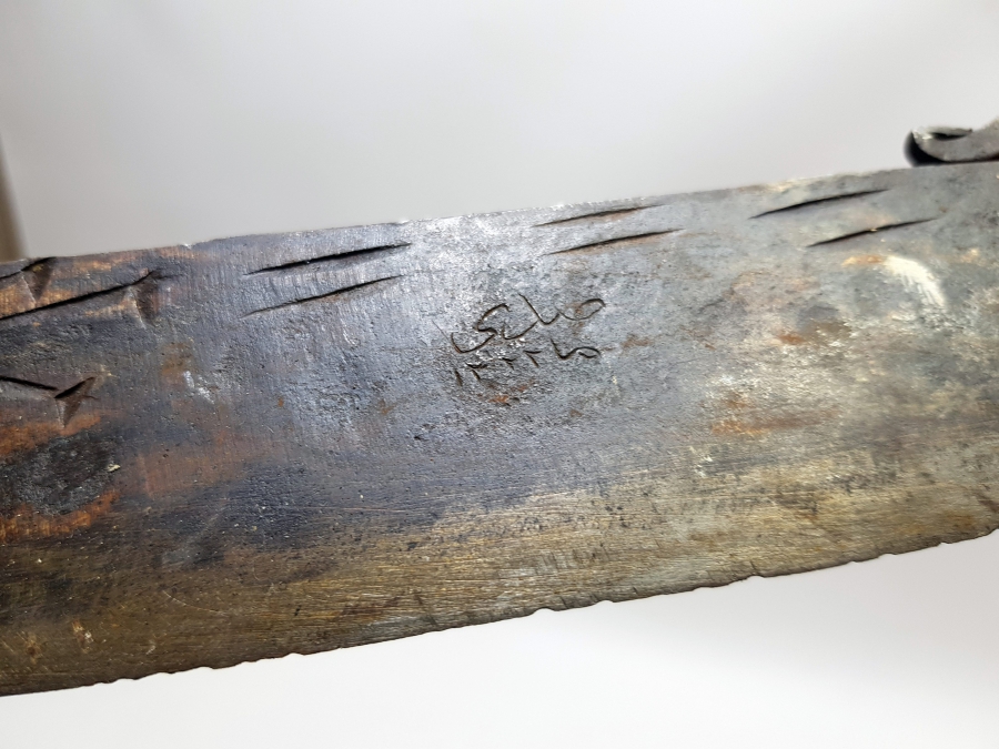 ÜZERİ OSMANLICA YAZILI EL YAPIMI OSMANLI SATIR