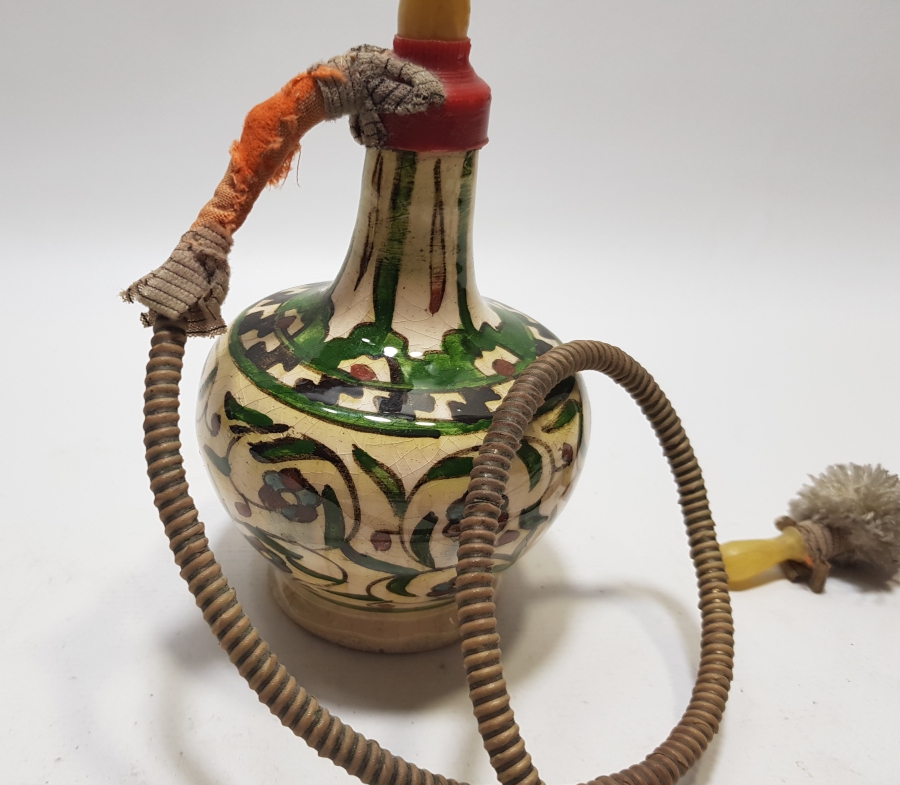 KÜTAHYA İŞİ TAM TAKIM ANTİKA NARGİLE