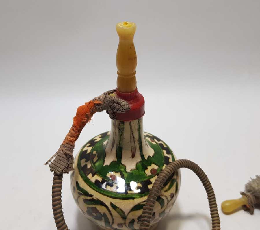 KÜTAHYA İŞİ TAM TAKIM ANTİKA NARGİLE