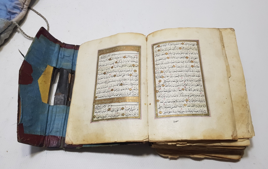 OSMANLI DÖNEMİ EL YAZMA KUR'AN-I KERİM