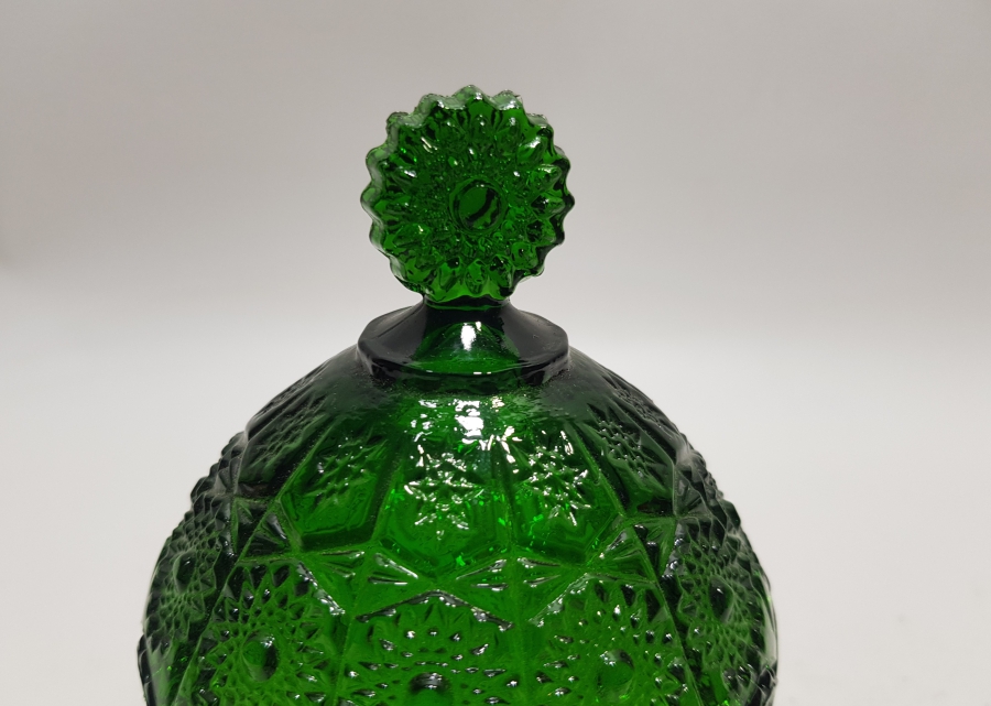 OSMANLI DÖNEMİ KABARTMA İŞÇİLİKLİ NADİR FORMDA KAPAKLI MACUNLUK