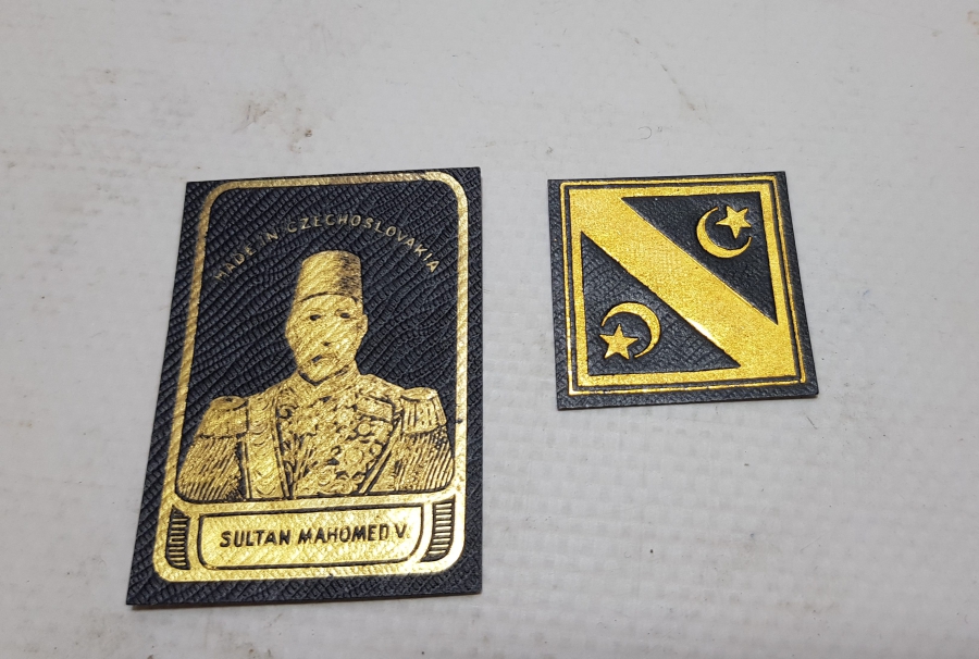 OSMANLI DÖNEMİ AY YILDIZLI VE MEHMET REŞAT HAN GÖRSELLİ ÇOK NADİR KİBRİT ETİKETİ