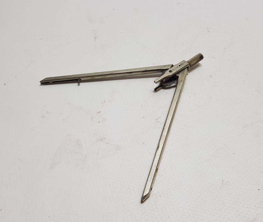 ÜZERİ OSMANLICA POLİS YAZILI ÇOK NADİR PERGEL