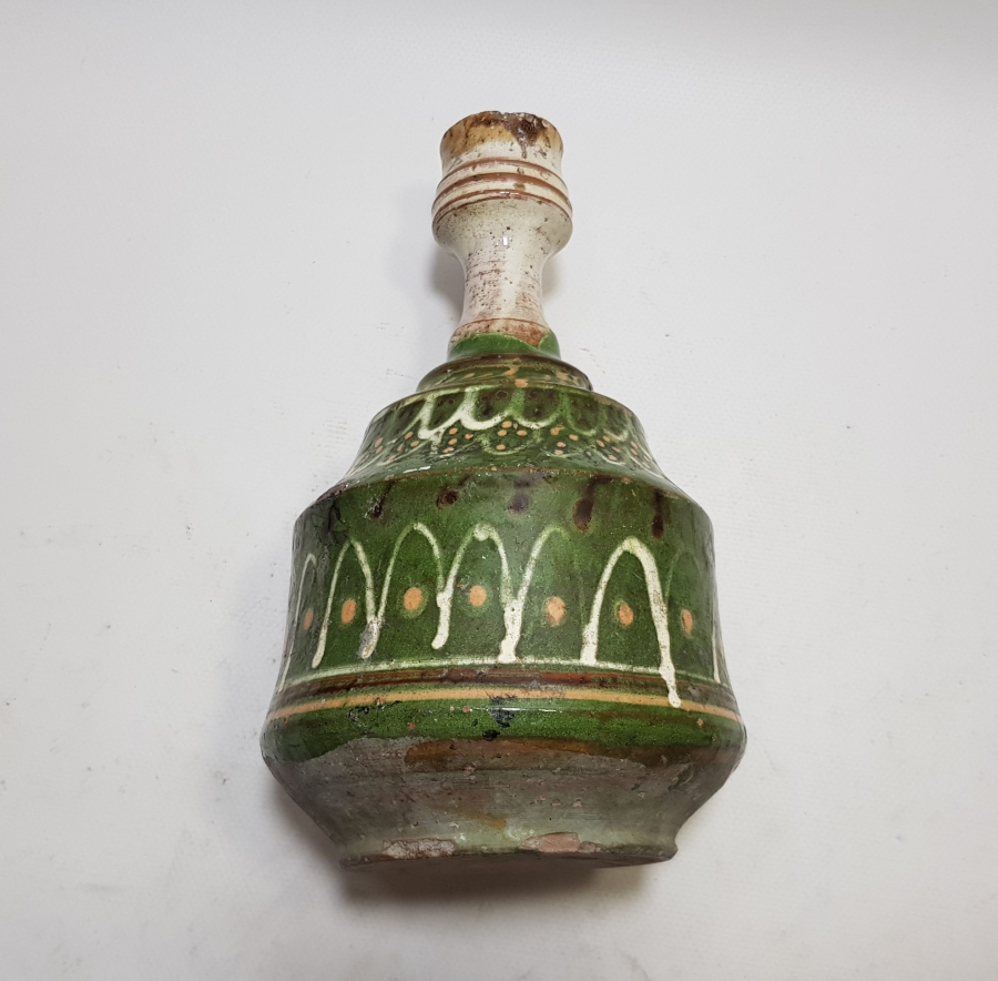 OSMANLI DÖNEMİ NADİR RENKTE KINIK NARGİLE ALTI