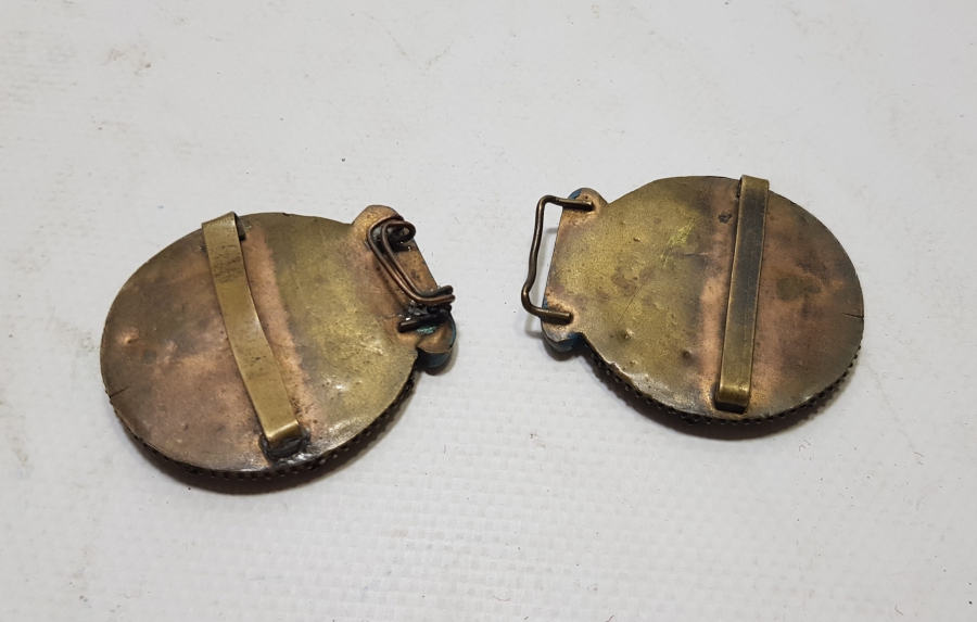 OSMANLI DÖNEMİ ÇOK NADİR MİKRO MOZAİK DESENLİ GELİN KEMER TOKASI