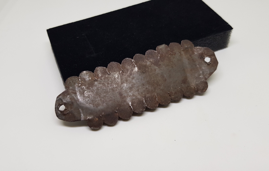 İÇİNDE EL YAZMA DUASI BULUNAN ORİJİNAL KUTUSUNDA ÇOK NADİR YAHUDİ İŞİ TILSIM - MEZUZA