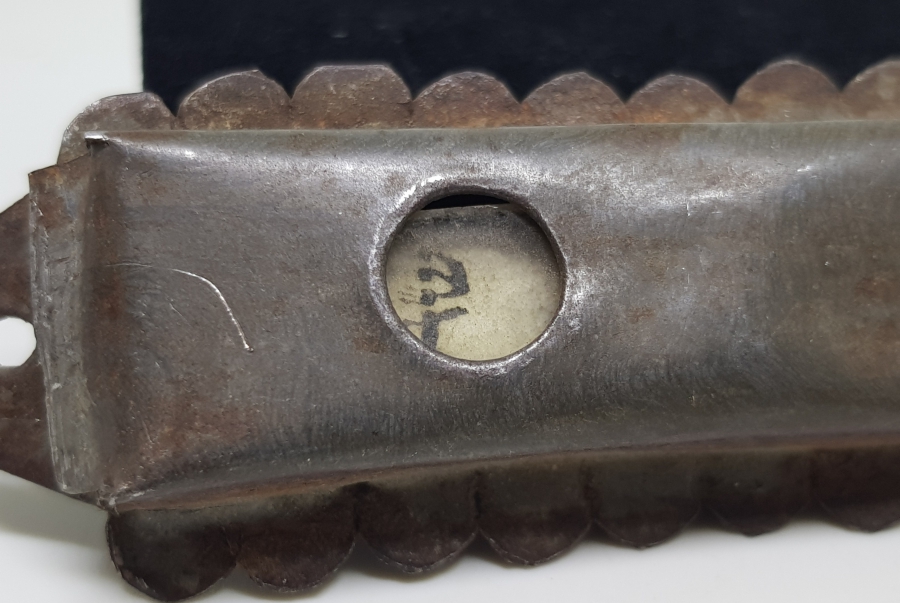 İÇİNDE EL YAZMA DUASI BULUNAN ORİJİNAL KUTUSUNDA ÇOK NADİR YAHUDİ İŞİ TILSIM - MEZUZA