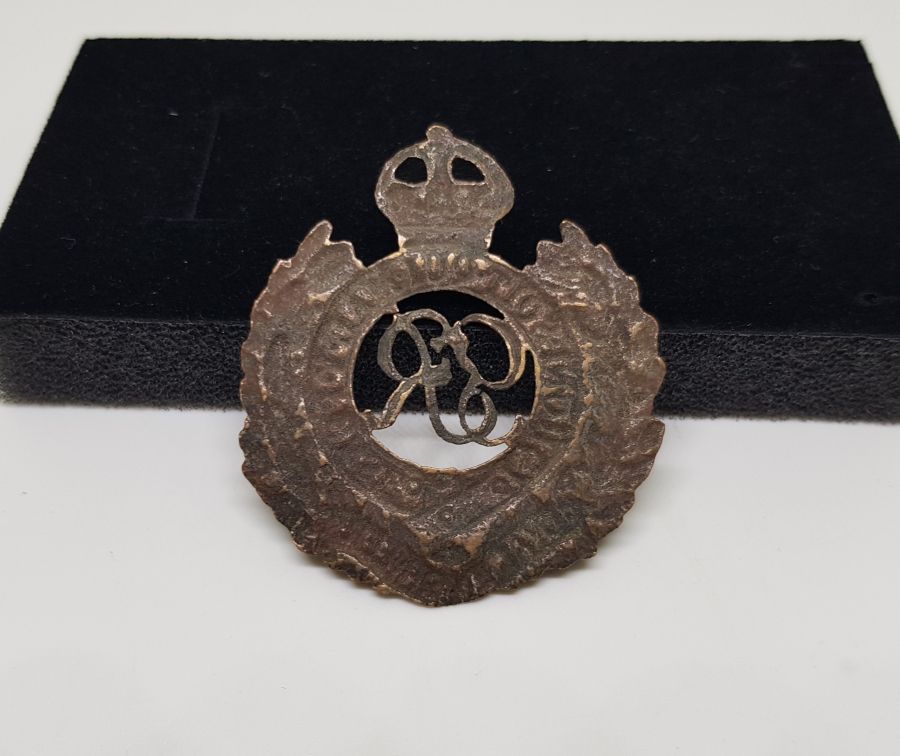 1. DÜNYA SAVAŞI DÖNEMİ NADİR İNGİLİZ ASKERİ ROZET