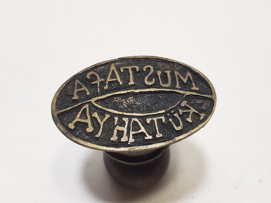 CUMHURİYET BAŞLARI EL KAZIMA HAKKAK İŞİ ESNAF MÜHRÜ