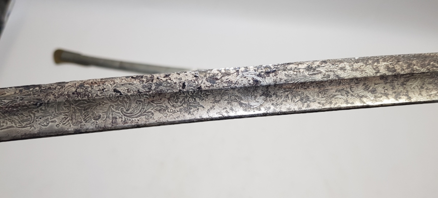 BOYNUZ SAPLI OSMANLI DÖNEMİ HAFİF SÜVARİ SUBAY KILICI